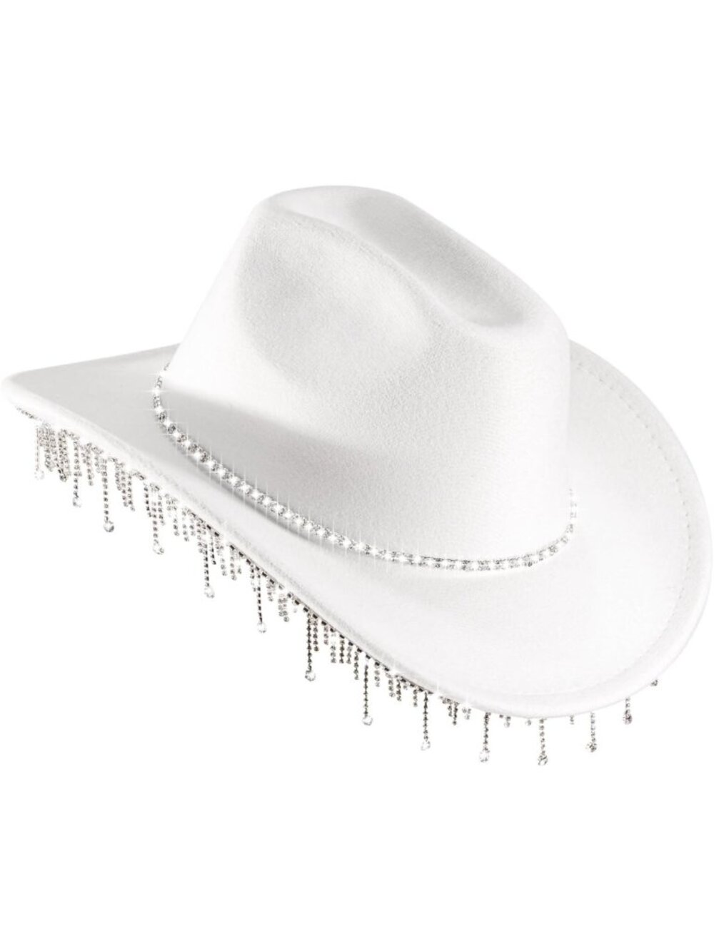 Glittery Rhinestone Cowgirl Hat for Women | Sparkly Western Cowboy Hat 2026